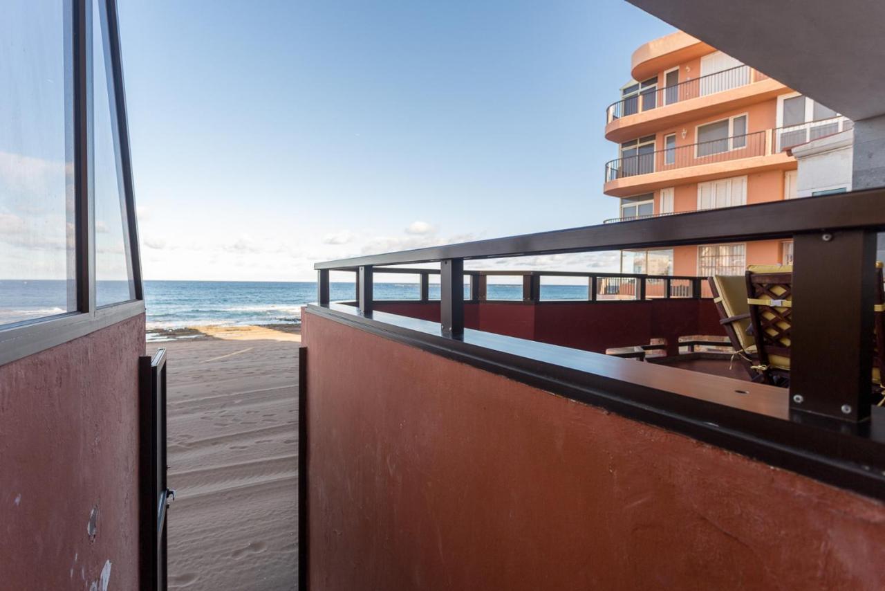 Front Line Beach With Fantastic Terrace. Тельде Экстерьер фото