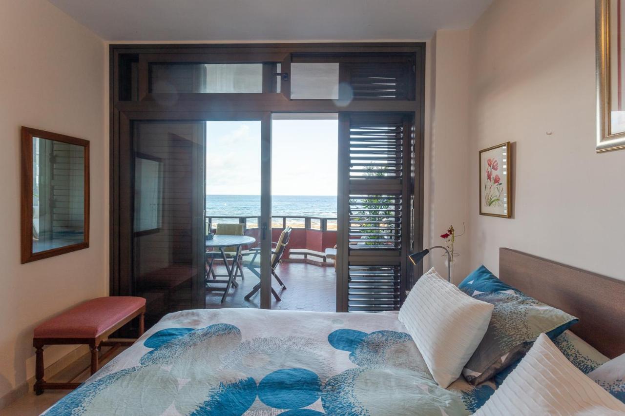 Front Line Beach With Fantastic Terrace. Тельде Экстерьер фото