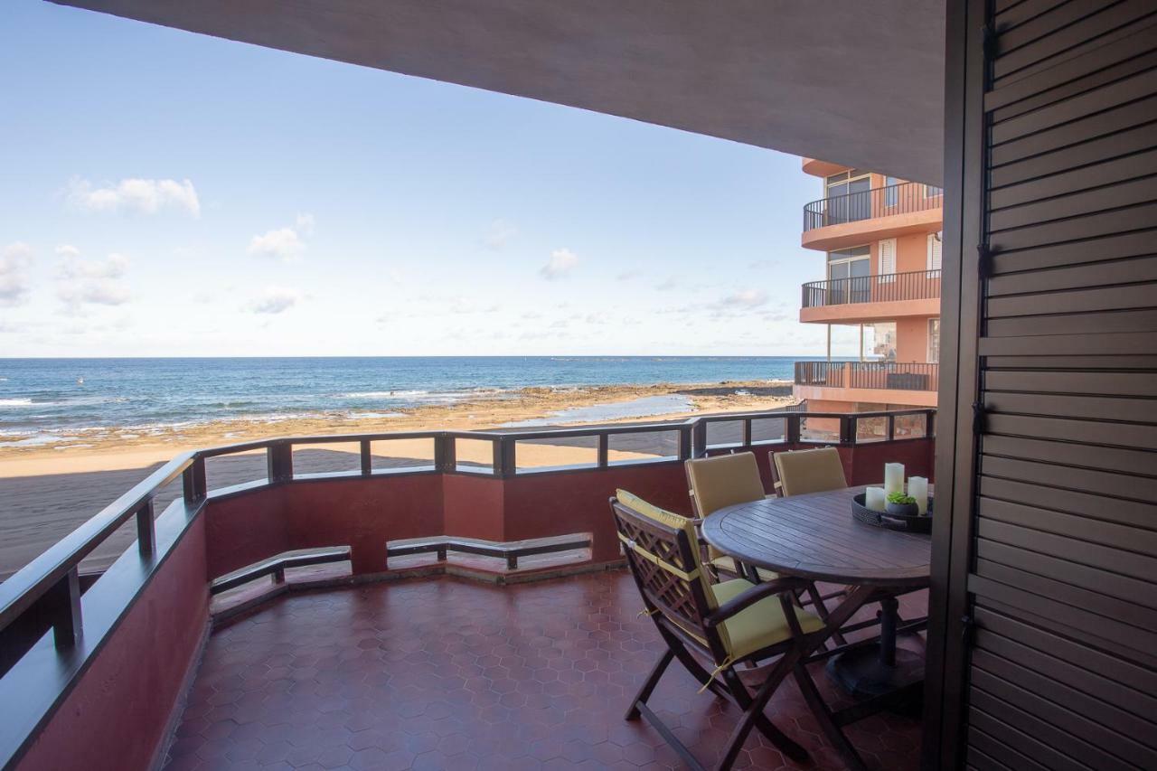 Front Line Beach With Fantastic Terrace. Тельде Экстерьер фото