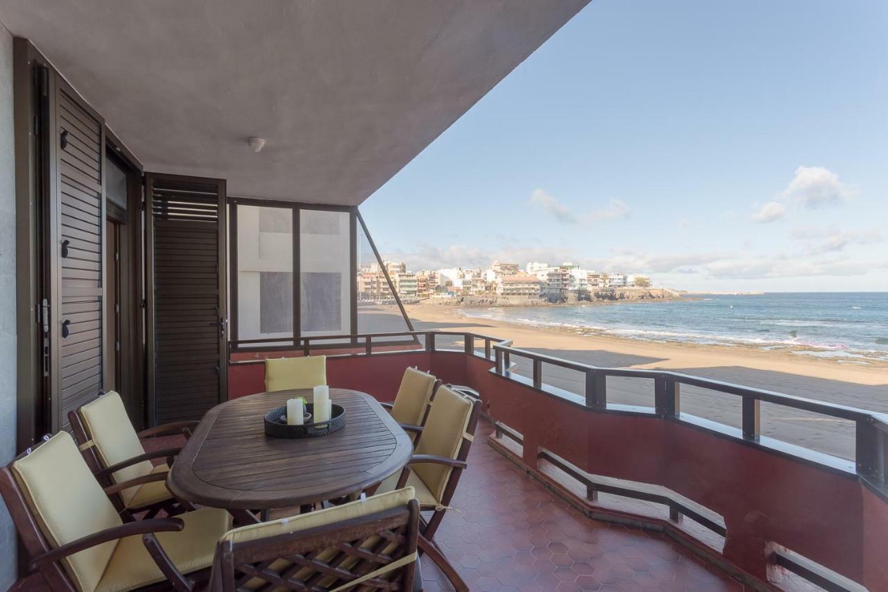 Front Line Beach With Fantastic Terrace. Тельде Экстерьер фото