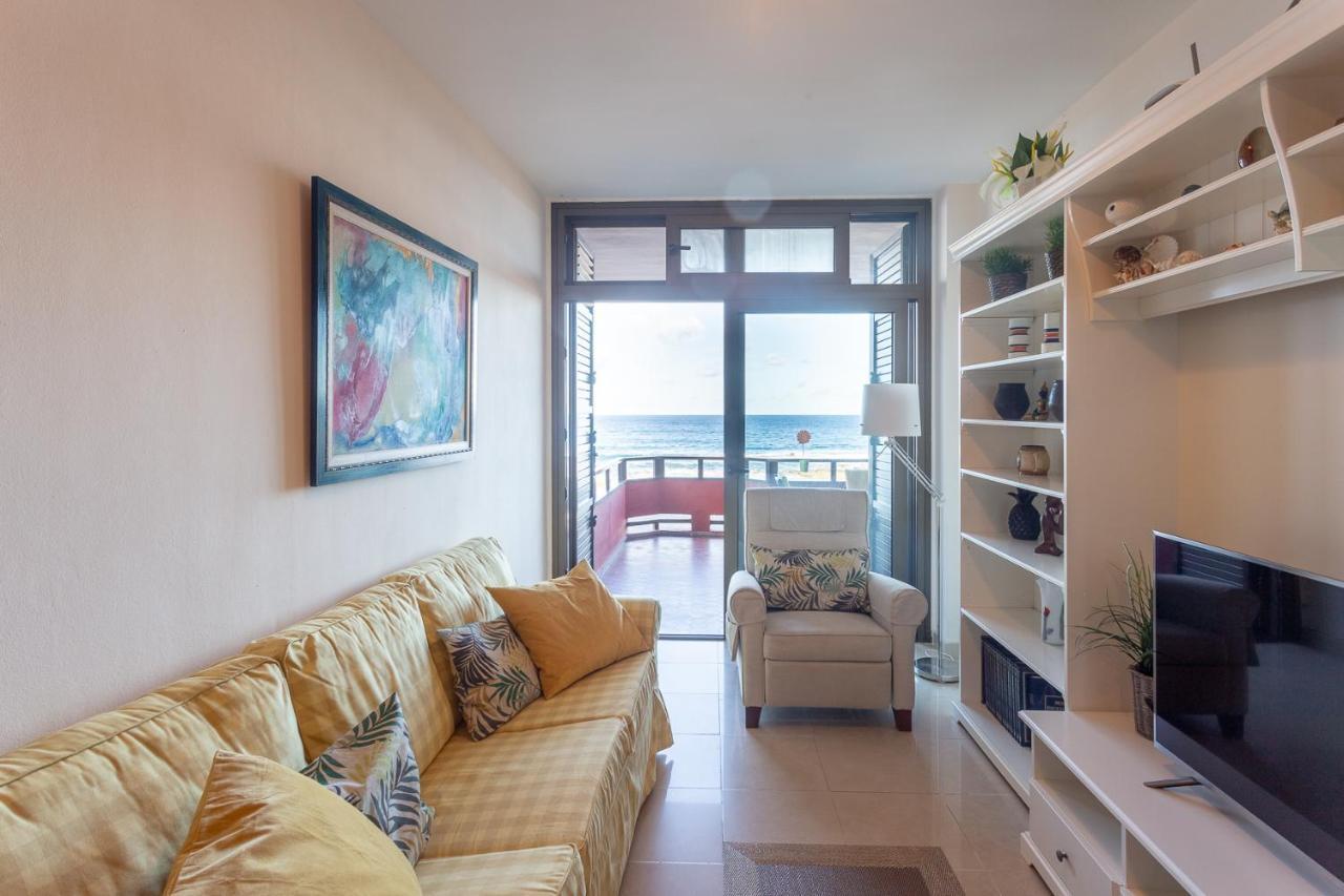 Front Line Beach With Fantastic Terrace. Тельде Экстерьер фото